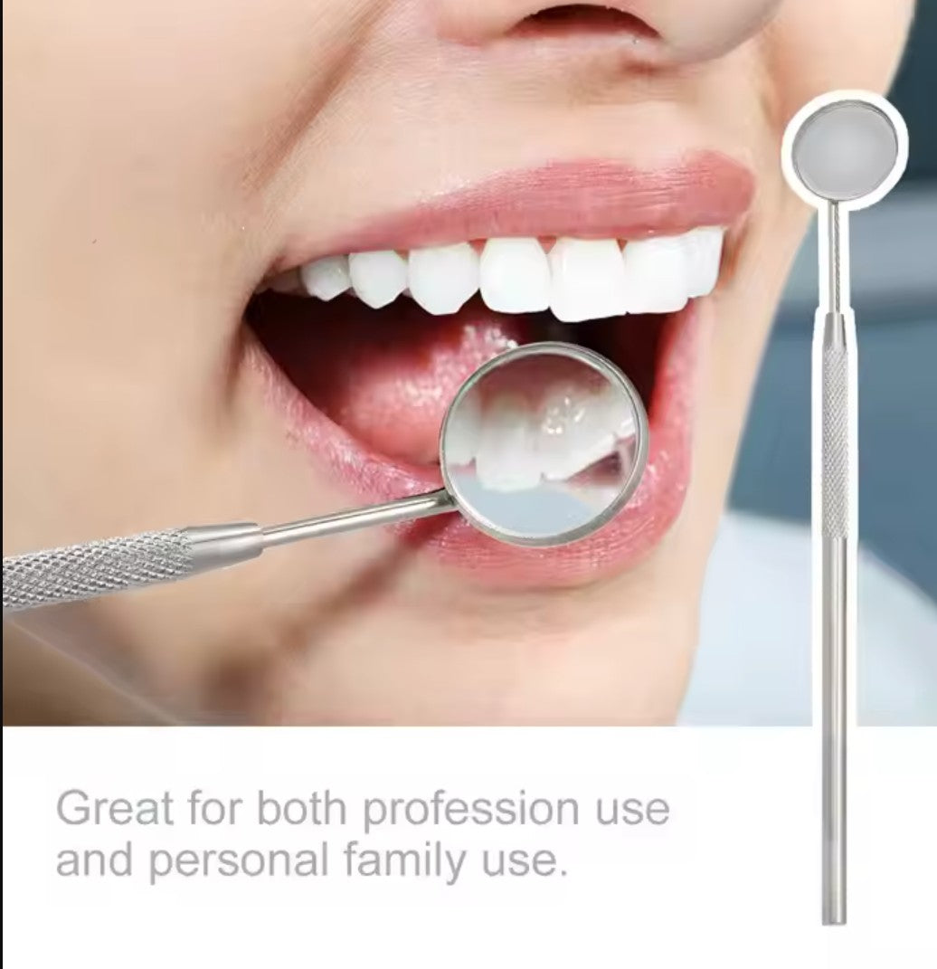 Oglinda dentara, Zola®, din otel inoxidabil, pentru verificarea amanuntita a cavitatii bucale, maner lung, lungime 16 cm, diametru oglinda 2 cm, argintie Oglinda dentara, Zola®, din otel inoxidabil, pentru verificarea amanuntita a cavitatii bucale, maner lung, lungime 16 cm, diametru oglinda 2 cm, argintie